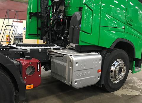 hydraulische loopvloertrailer