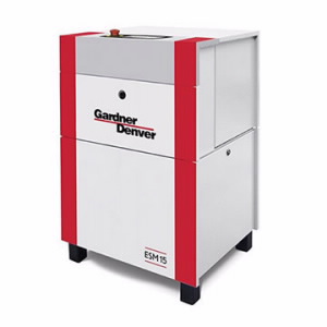 rotační šroubový kompresor ESM15 Pohled zepředu vpravo