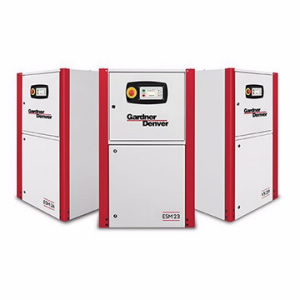 Produktová řada ESM VS 23 Kompresor Pohled zepředu vlevo a vpravo