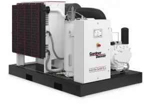 Vzduchem chlazený neuzavřený rotační šroubový kompresor Electra Saver G2 100HP s pevnými otáčkami