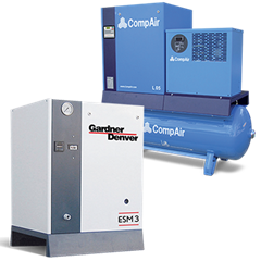 rotary screw compressors 5kw family