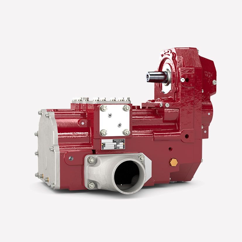 Automotive schroefcompressor voor droge bulk toepassingen